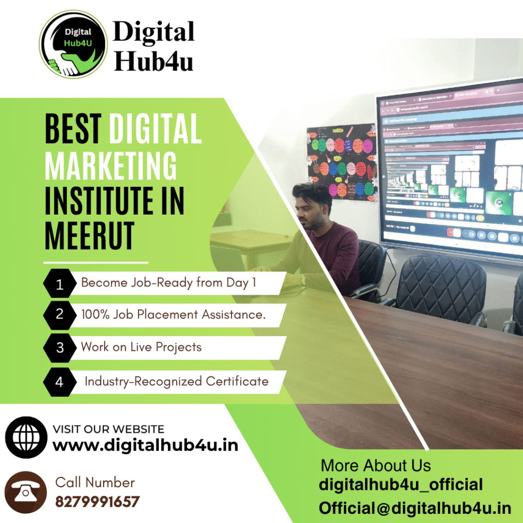Best digital marketing institute in meerut